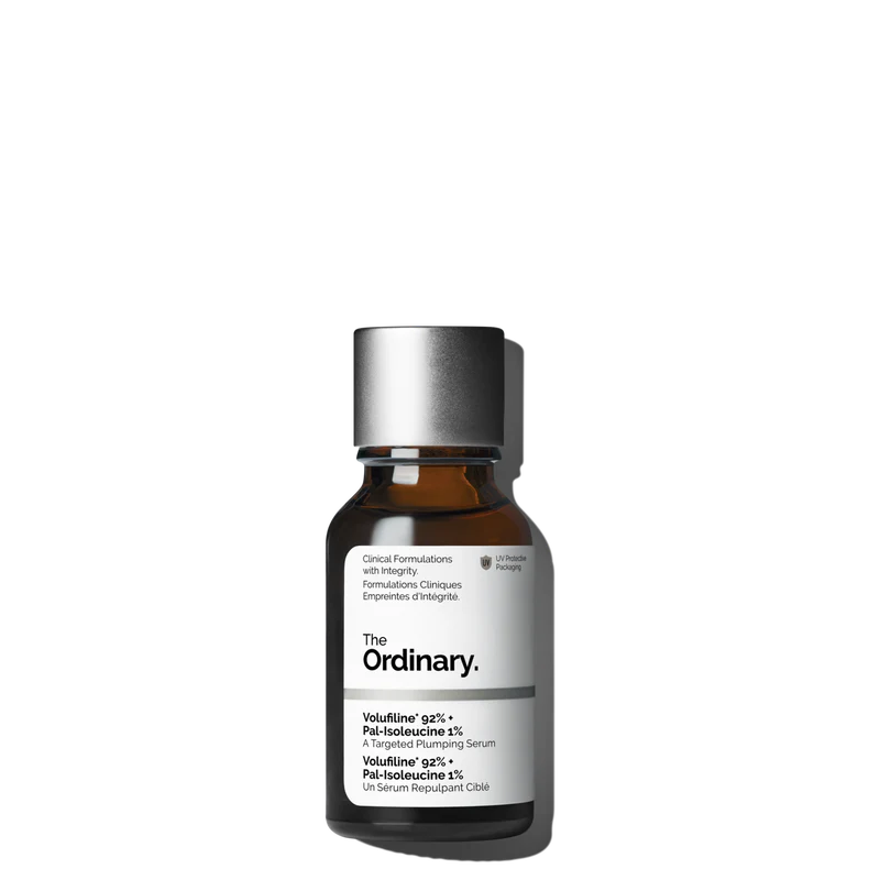 Volufiline 92% and Pal-Isoleucine 1% serum bottle for skin firming and volume